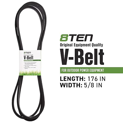 Miniatura 2 de 8TEN Cinturón de cubierta para Toro 48 42 pulgadas Z Master Z400 Z441 Z449 Z450 Z453 106-7369