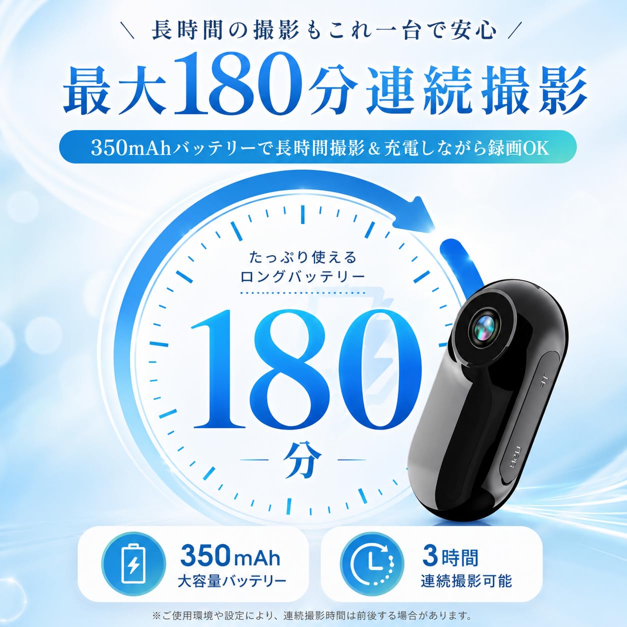 Amazon | ZAIDER アクションカメラ 小型 ウェアラブルカメラ 小型