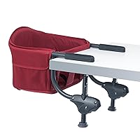 Vista 11 de Chicco FastLock 360 Trona Giratoria con Gancho, Trona Portátil para Bebés y Niños Pequeños, Se Instala en Segundos Carbón/Gris