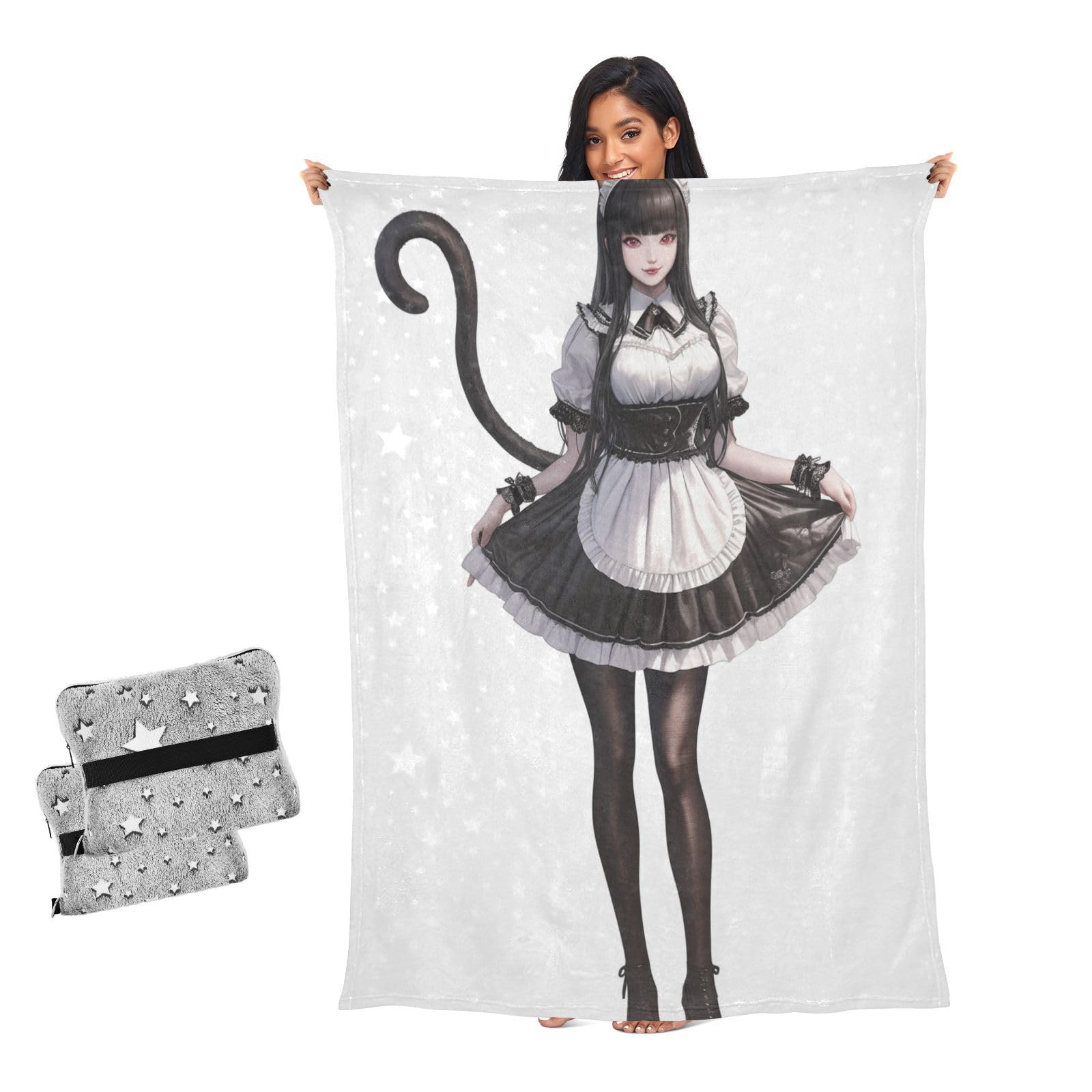 Couverture douce pour canapé et lit plaid 3D pour fille et ado