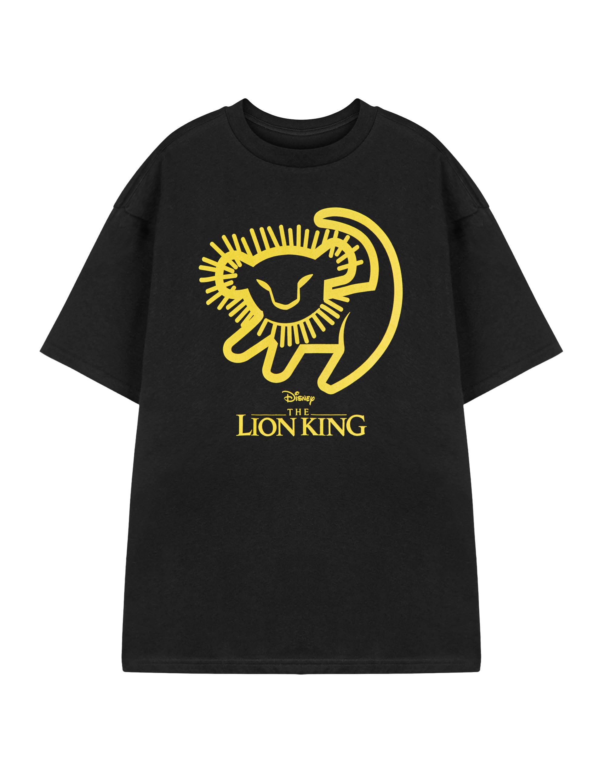 Disney Unisex Short Sleeved T-Shirt | Black | Official Merch | Size: XL