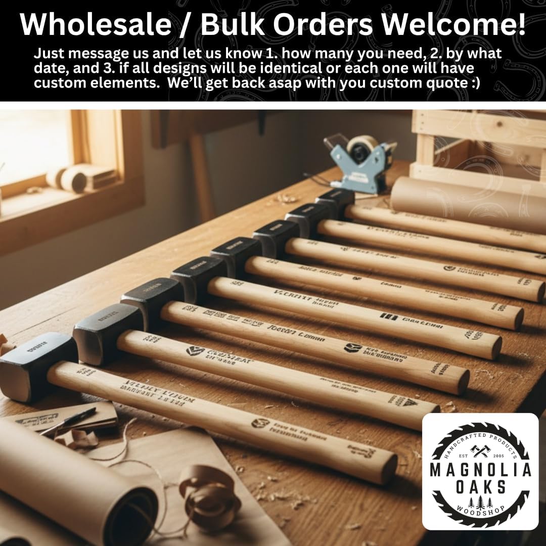 Personalized & Engraved Custom Sledgehammer for Gifts & Awards - Unique Gifts for Construction, Real Estate, Engineer