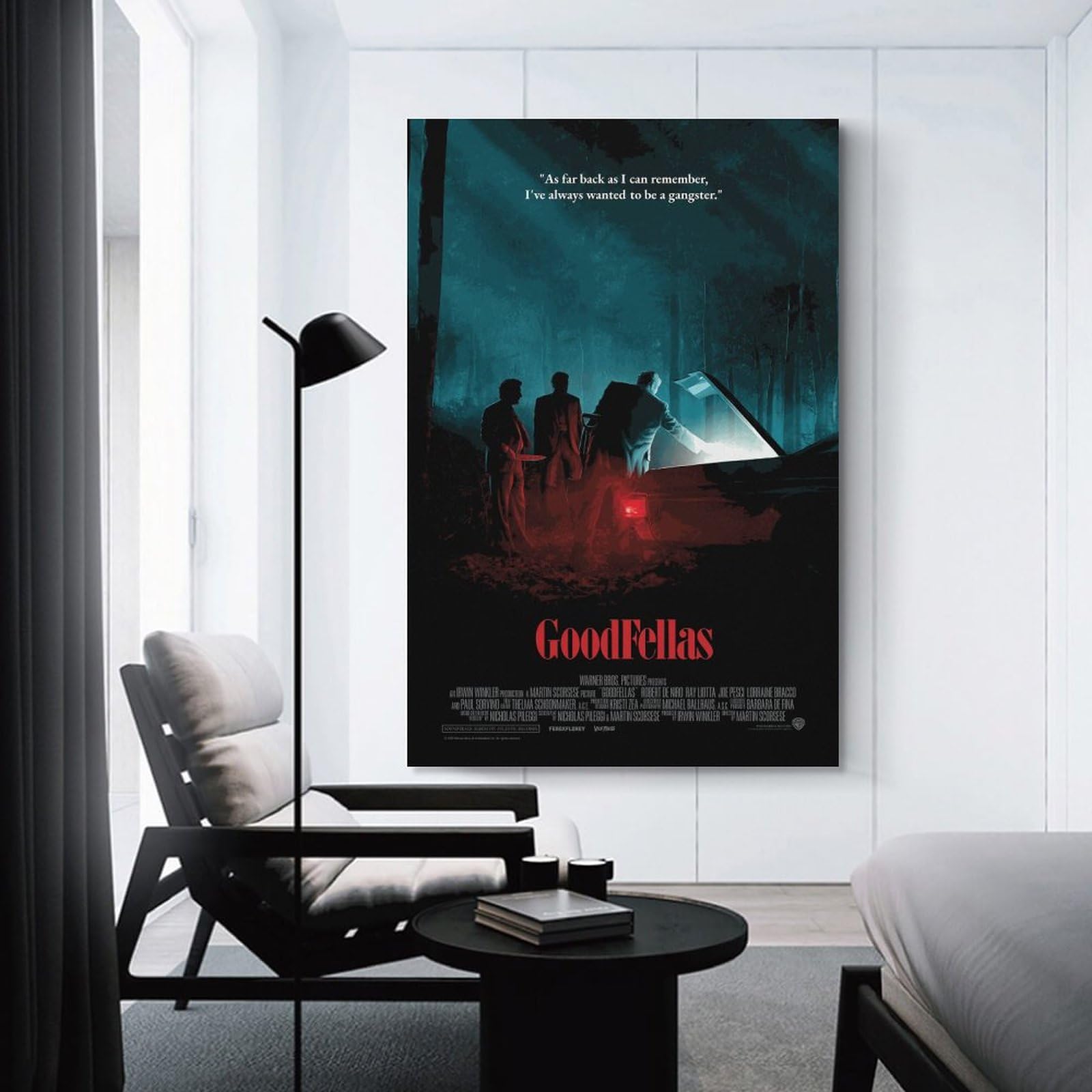 Poster Mural Goodfellas Sur Toile 20 X 30 Cm - Décoration Murale Moderne Sans Cadre - Pour Salon, Chambre, Bureau