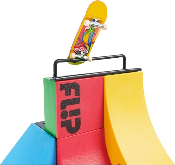 Tech Deck, Competition Wall 2.0 X-Connect Park Creator, Customisable and Buildable Ramp Set with Exclusive Fingerboard, Kids’ Toy for Boys and Girls Aged 6 and up