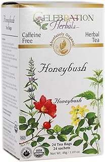 CELEBRATION HERBALS Honeybush Tea Organic 24 Bag, 0.02 Pound