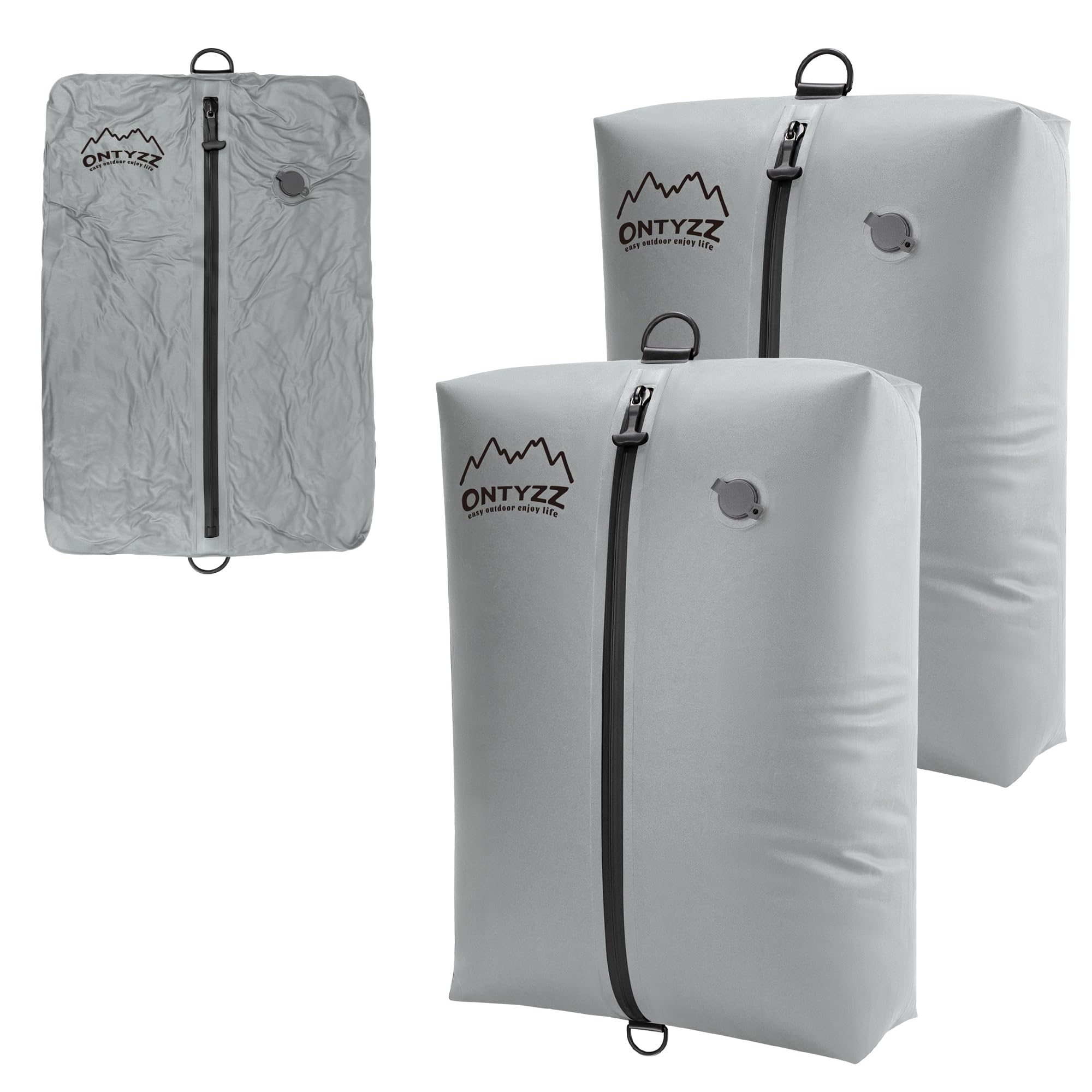Vacuum Storage Bags for Clothes Reusable TPU Space Saver Bags for Travel with Zip Waterproof Packing Organisers Packing Cubes for Suitcase Backpack Hand Luggage