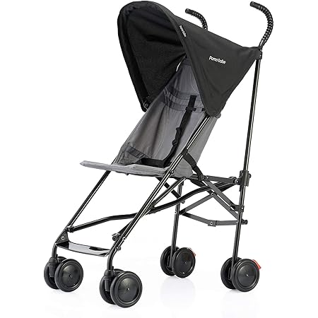 Amazon Com Pamo Babe Lightweight Baby Stroller Umbrella Stroller With Canopy Black Baby