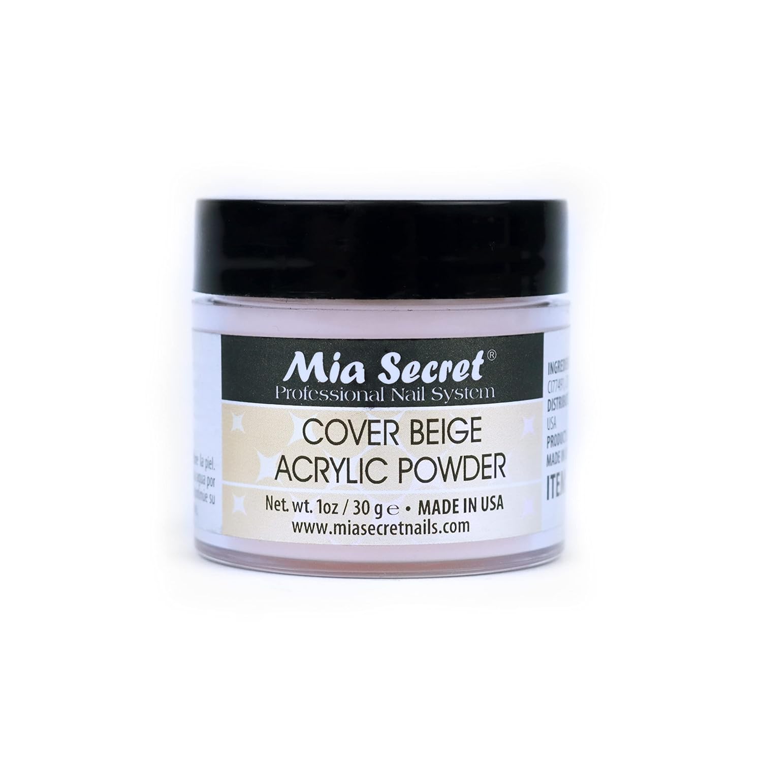 Mia Secret Cover Acrylic Powder 4 Pc Set - 1 oz Beige/Nude/Pink/Rose : Beauty & Personal Care