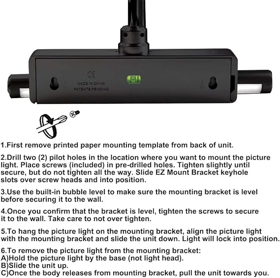 BIGLIGHT Wireless Battery Operated LED Picture Light with Remote, Rotatable Light Heads of 3 Lighting Modes, Dimmable Display Lamp with Timer for Painting Photo Portrait Art, 8.8, Black