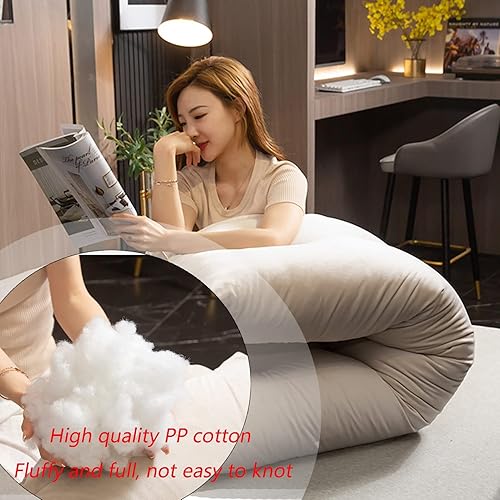 Miniatura 2 de Almohada grande de lectura y reposo en cama, almohada triangular de cuña para cabecero, soporte de posicionamiento del respaldo, para cama de día