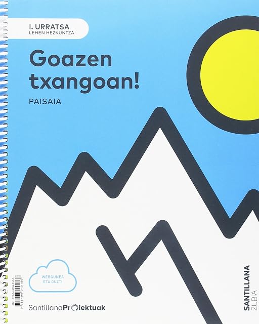 Portada de Vamos de Excursion Nivel i 1º Educacion Primaria Euskera Ed18