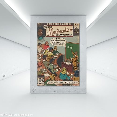 Miniatura 7 de Póster de Lauryn Hill The Miseducation of Lauryn Hill, álbum de música, arte cómico, póster para habitación, arte de pared estético, decoración de