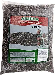 10 Litros Substrato Misto: Turfa, Perlita E Casca de arroz carbonizada