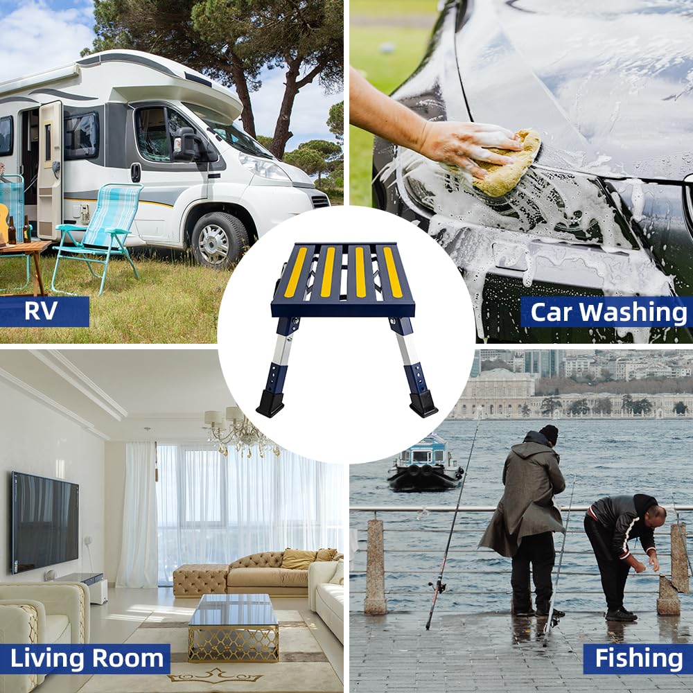 Homeon Wheels Electric Automatic RV Step Assembly With Logic Control