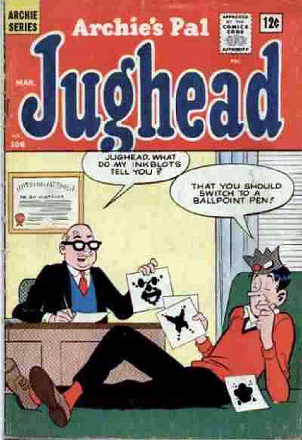 Amazon.com: Archie's Pal Jughead #106 GD ; Archie comic book | March ...