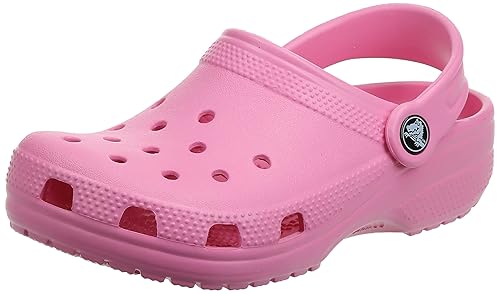 crocs Unisex-Baby Classic Pink Kids Clogs Lemonade Sandals-C4 (204536-669)