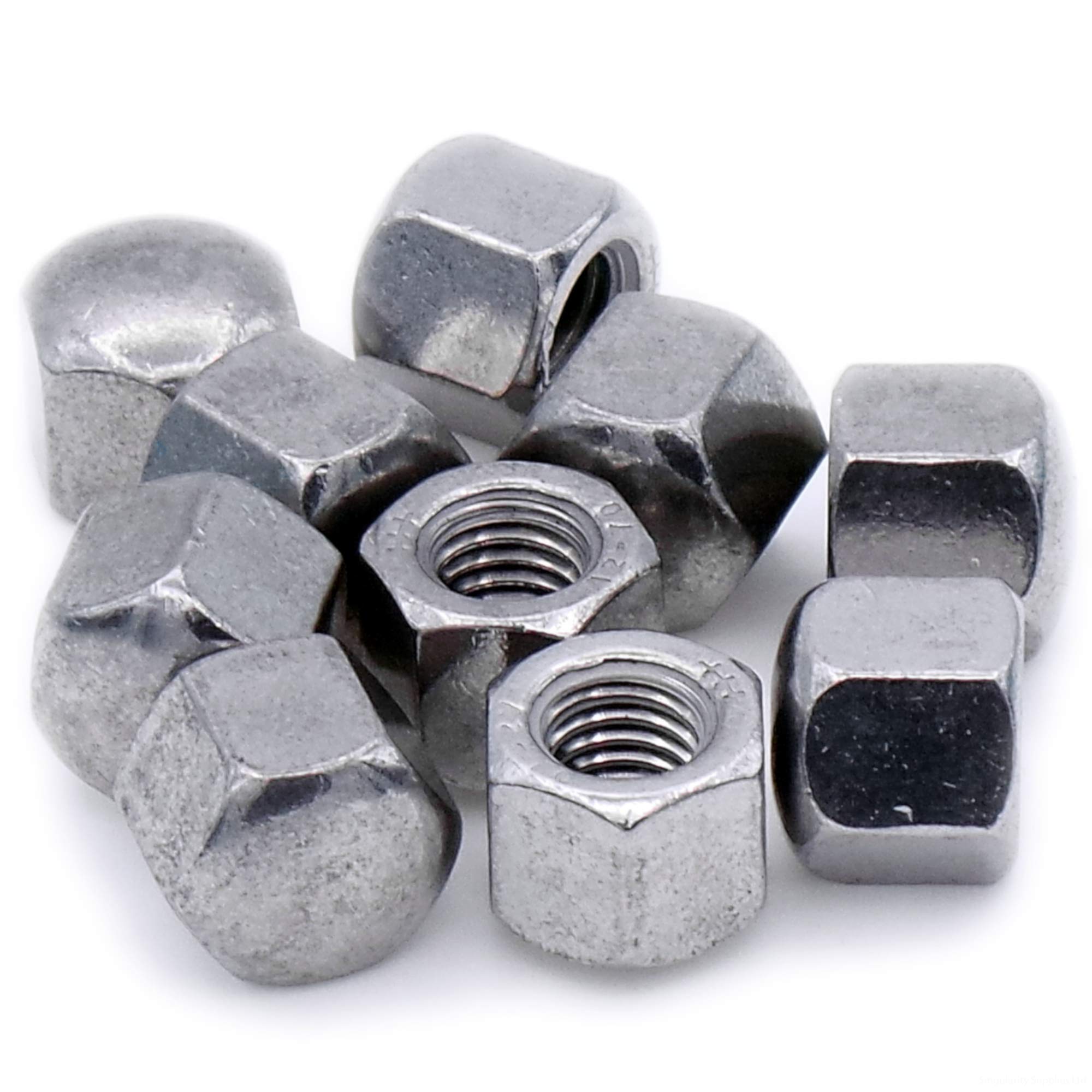 Singularity Supplies M4 (4Mm) Hex Cap Nut - Stainless Steel (A2) (Pack Of 10)