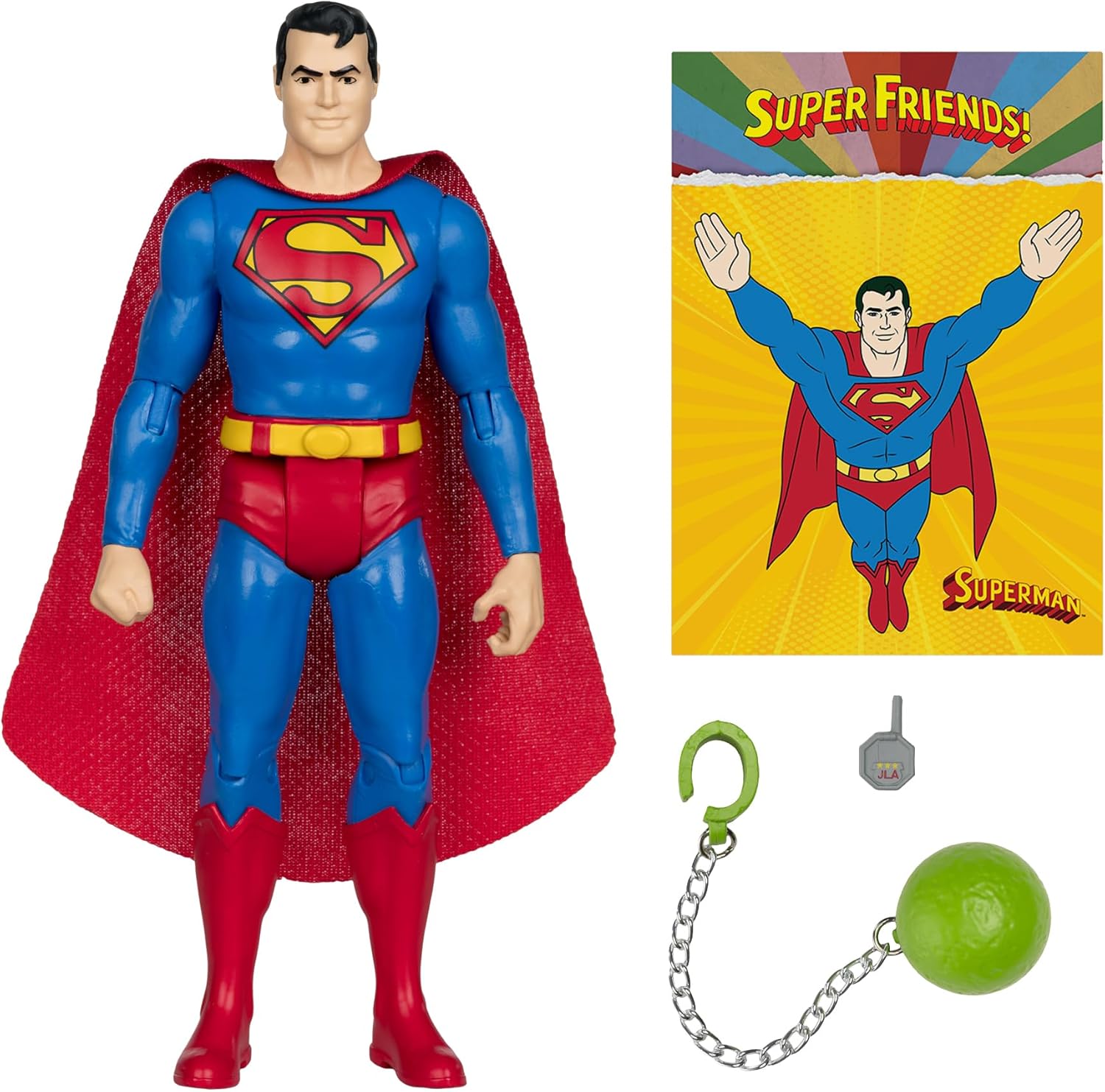 McFarlane Toys - DC Retro Superman (Super Friends) 6in Action Figure