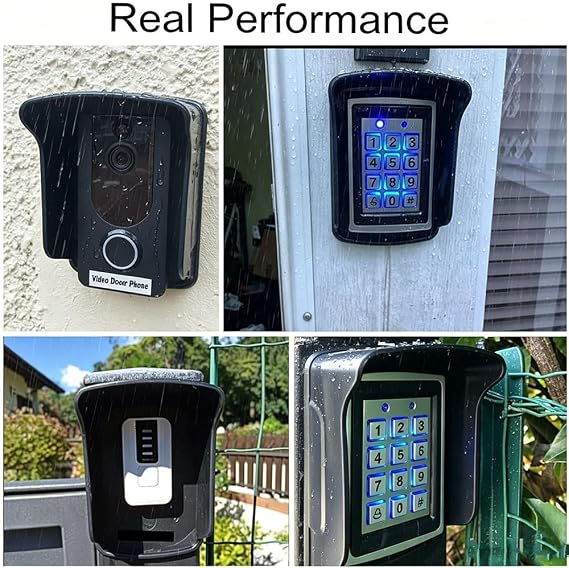 2Pack Waterproof Rain Cover for Keypad Access Control Protector