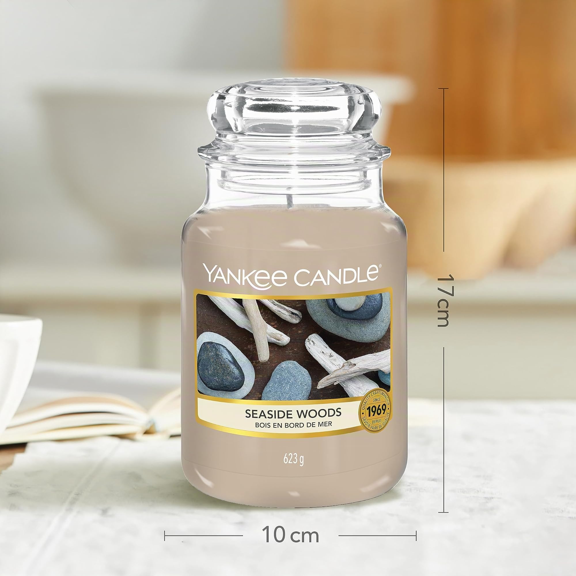 Yankee Candle - Vela Aromática en Tarro grande, Bosque Costero