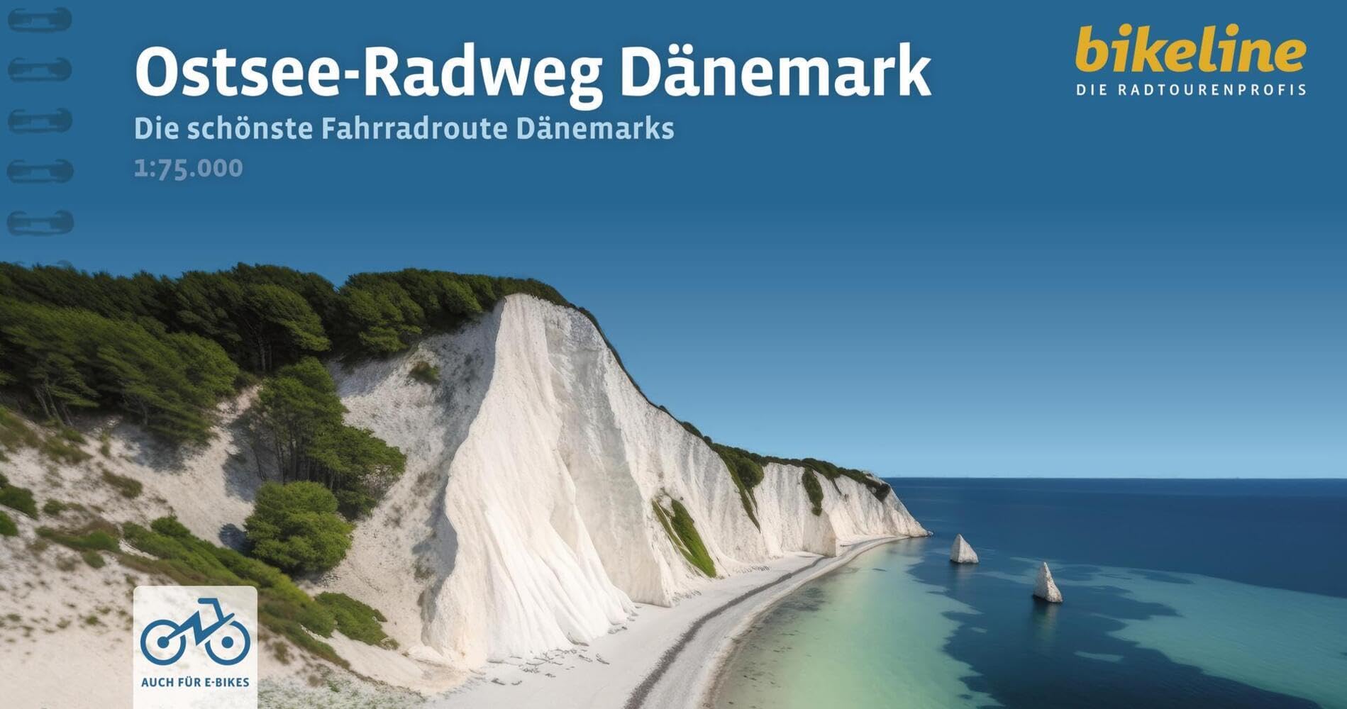Ostsee-Radweg Dänemark: Die schönste Fahrradroute Dänemarks, 1:75.000, 874 km, GPS-Tracks Download, LiveUpdate (Radtourenbücher)
