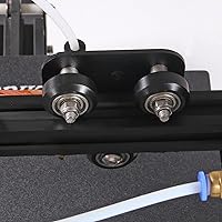 Vista 2 de 20 ruedas de impresora 3D de plástico, polea negra, rodamiento lineal, rueda redonda pasiva para Creality Ender 3, Ender 3 Pro, Ender 5, CR-10