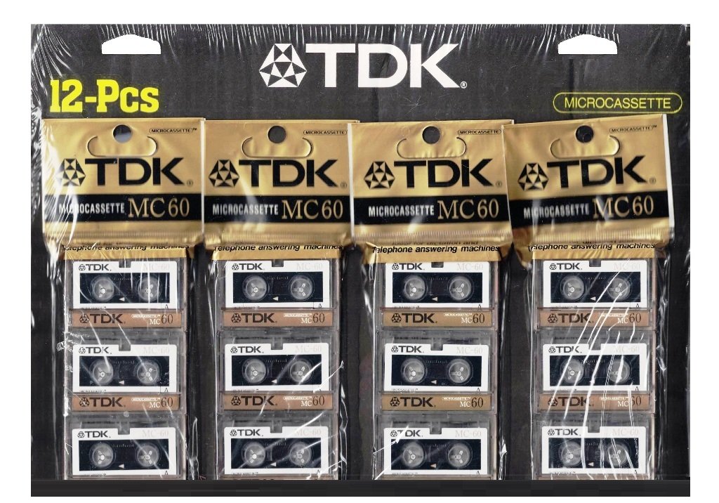 TDK MC60 12 Pack Microcassette Recording Tape-picture-24