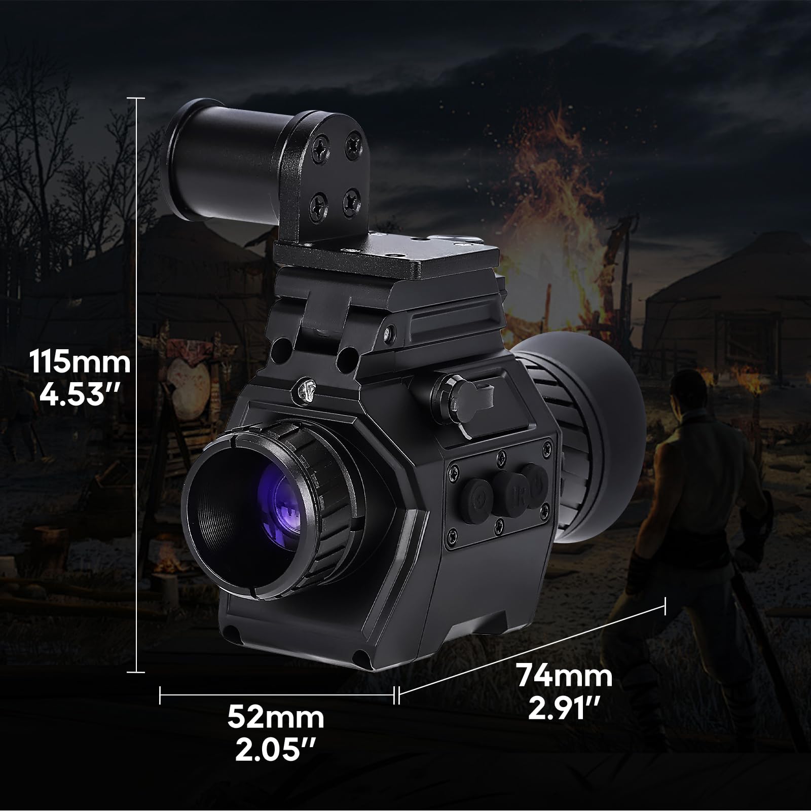 Amazon.com: NVG 3rd 2K Resolution 2688x1520 Helmet Mounted Night