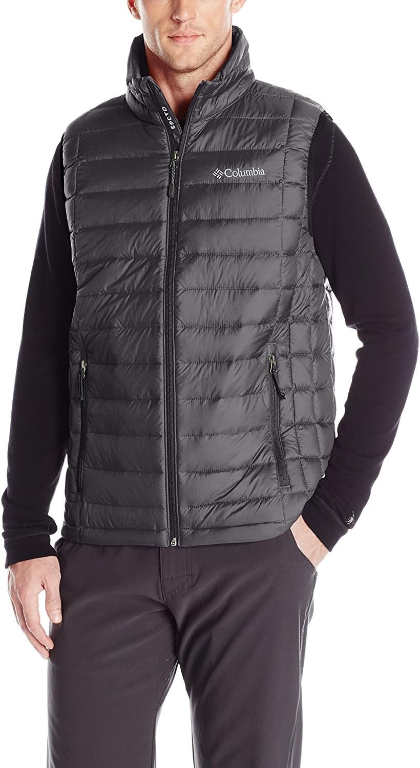Columbia Men’s Voodoo Falls 590 TurboDown Vest, Thermal Reflective Warmth