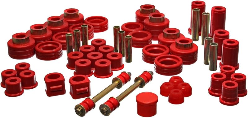 Kit mestre de buchas de suspensão Energy Suspension 3.18101R para Chevy 4WD