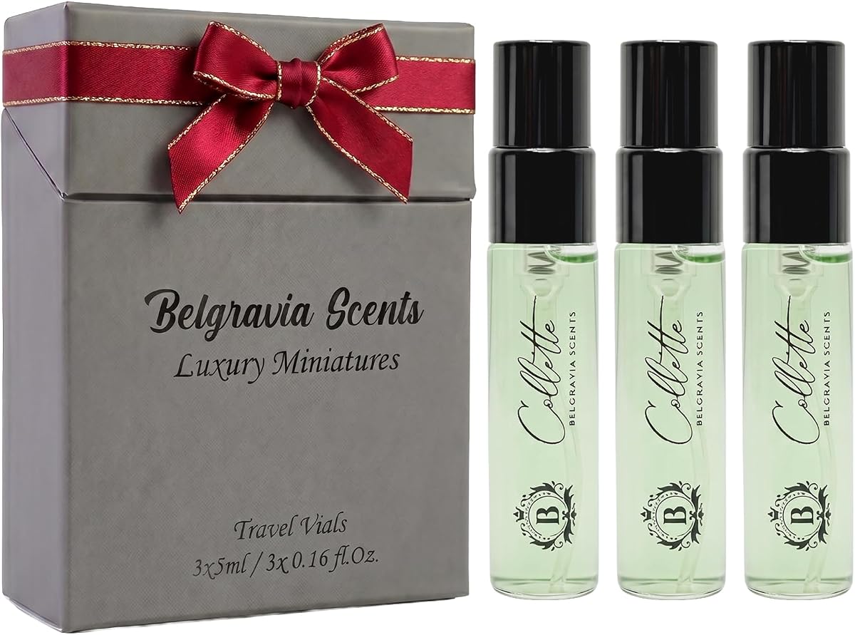 Tester Collette Eau De Parfum 5ml Refillable Mini Perfume - Long Lasting Fragrance For Women Premium Oil-Based Orange Blossom Cologne With Jasmine Luxury Miniatures Perfume EDP