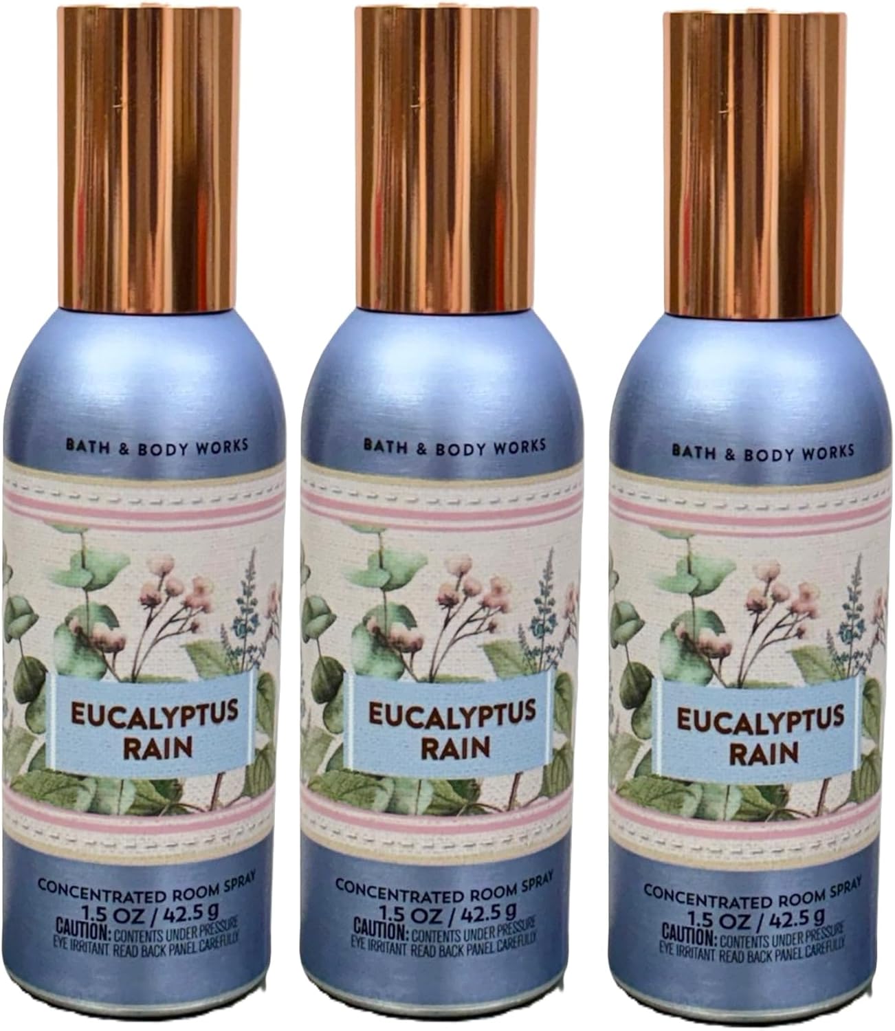 Bath and Body Works Concentrated Room Spray 1.5 oz each - Pack of 3 - Packaging May Vary (Mahogany Teakwood)