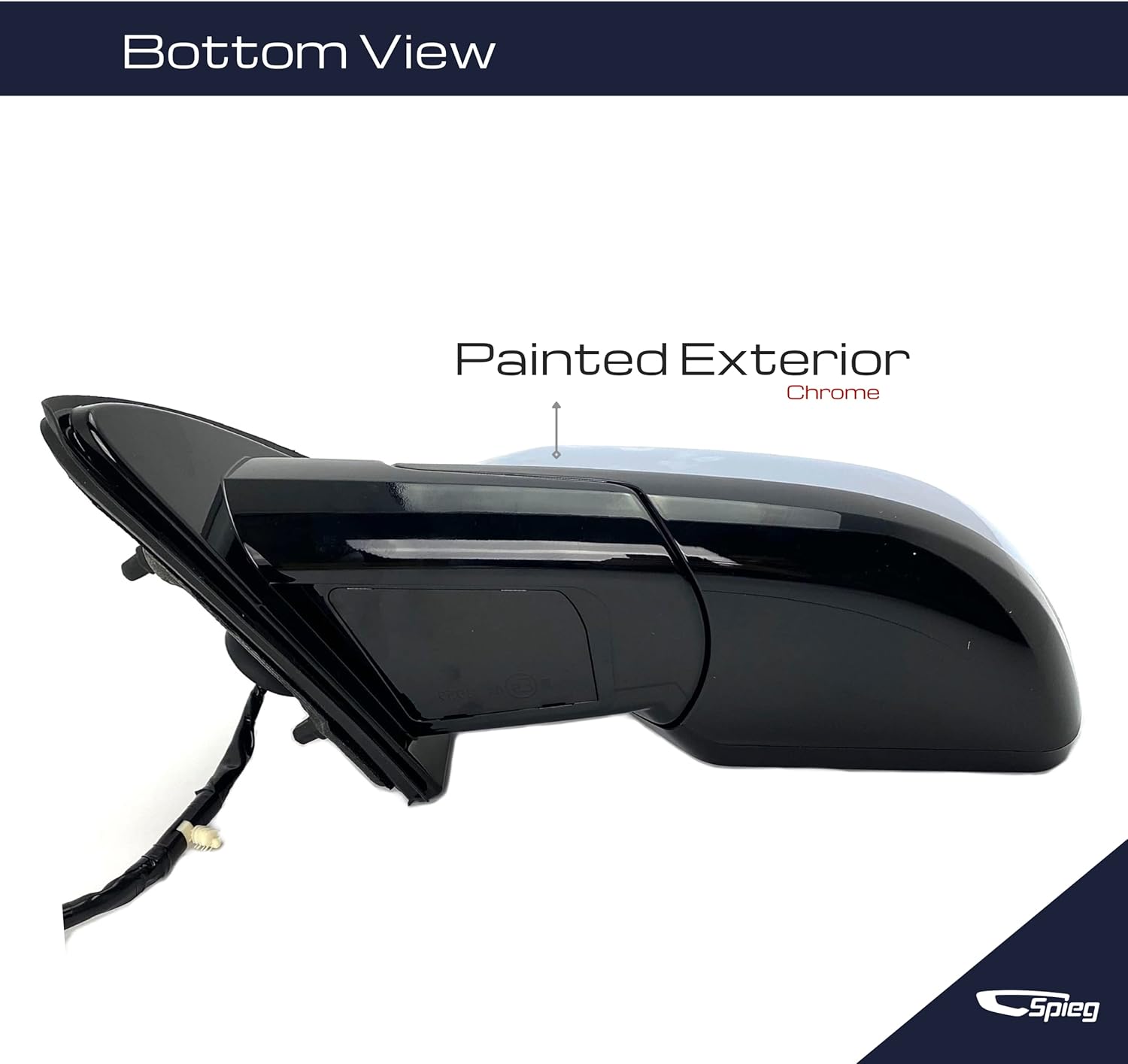 Spieg GM1320506 Driver Side Mirror Replacement Chevrolet Suburban Tahoe GMC Yukon 2015-2019 Power Heated Chrome Cover 5PIN 84347489 (LH) : Automotive