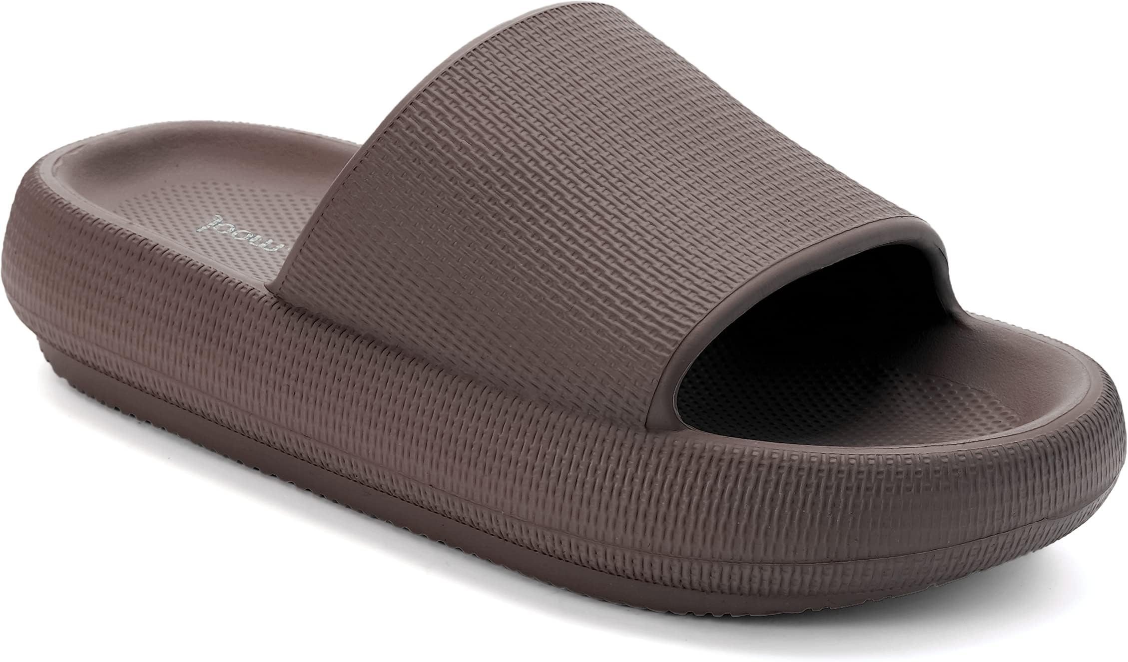 yeezy slides dark brown