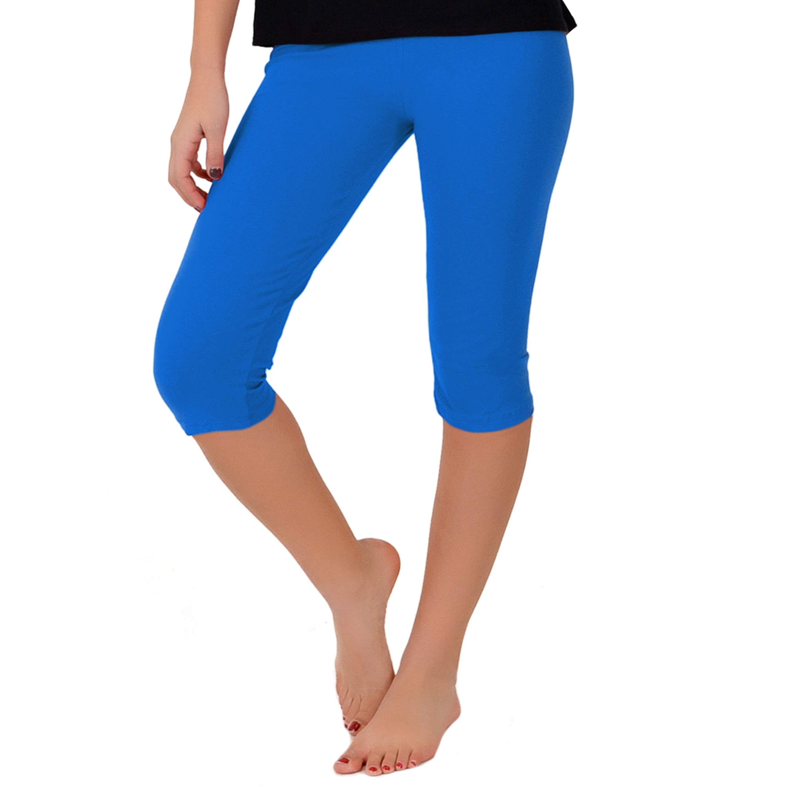 Women's and Plus Size Knee-Length and Ankle Length Leggings | X-Small- 7X Adult