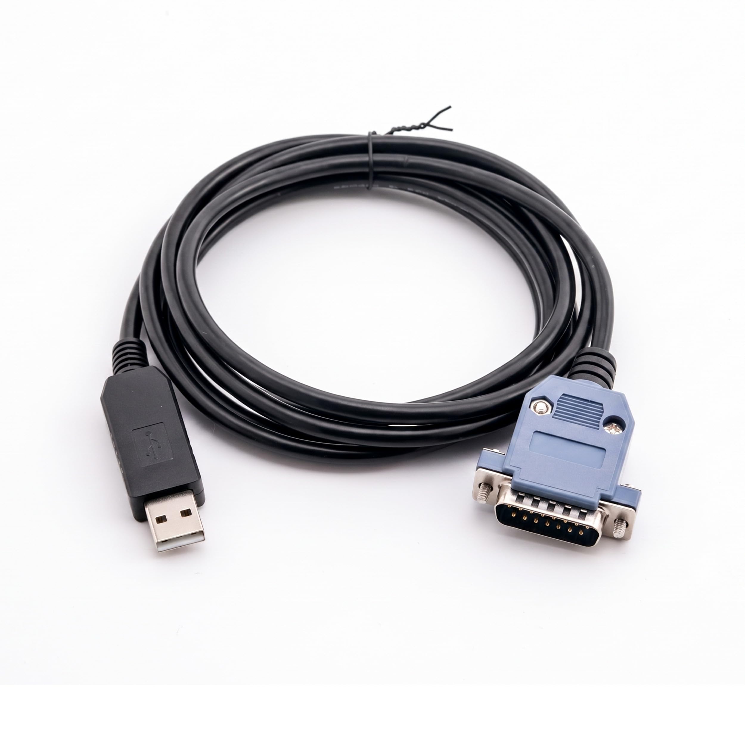 FT232RL - Cable adaptador serie USB a DB15 de 1,8 m, cable de programación RS232 macho de 15 pines para servovariadores YOKOGAWA, automatización industrial