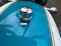 Vista 8 de 3 piezas de tornillo de asiento trasero moleteado de acero inoxidable con tuerca de montaje de asiento solo rosca de 1/4"-20 Patrón de calavera