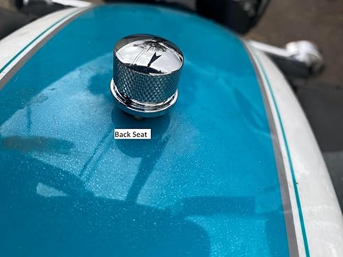 Miniatura 8 de Tornillo de perno de asiento trasero de acero inoxidable moleteado con tuerca de montaje de asiento individual de 14 "-20 roscas patrón de cráneo