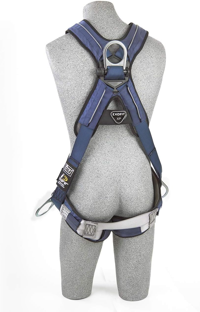 3M DBI-Sala Exofit XP Cross-Over Style Positioning/Climbing Harness 1110351, Medium, 1 Ea