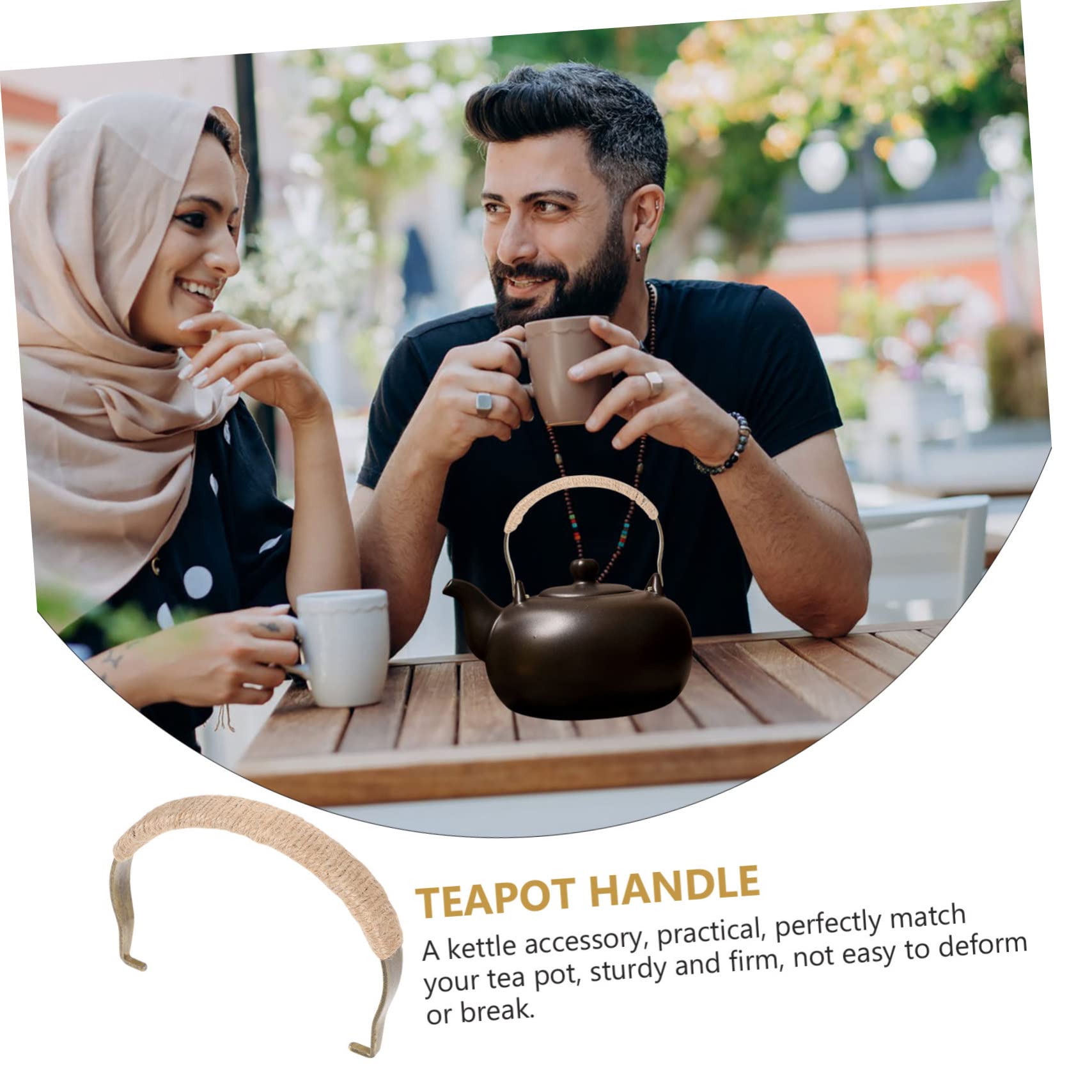 Lot De 4 Poignées De Théière Remplaçables, Poignées De