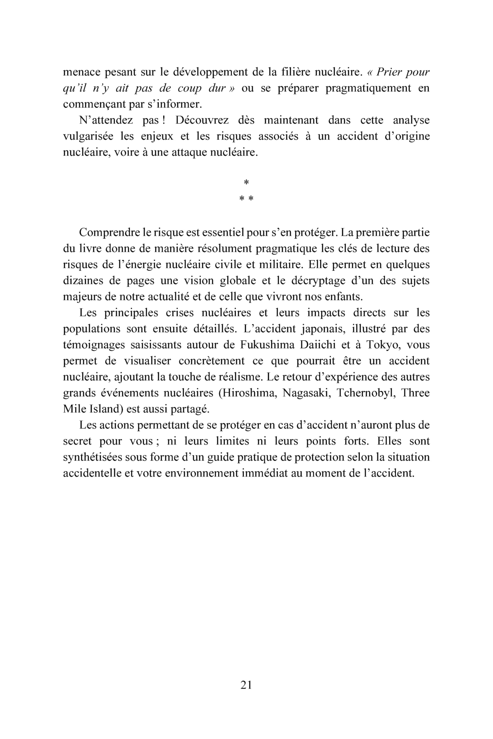Crises nucléaires : mythes et réalités: Tout savoir pour anticiper, évaluer et se protéger en situation de risque