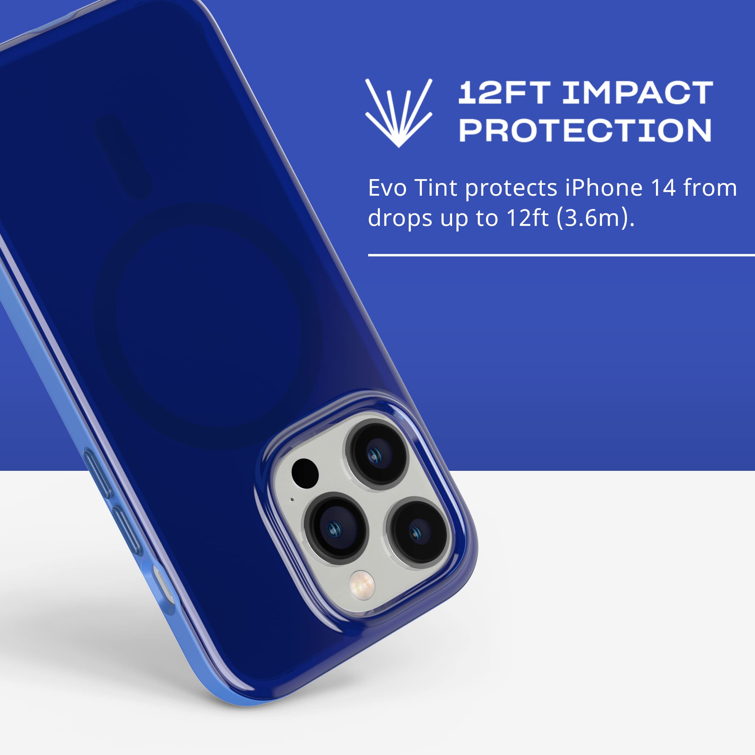 Buy Tech21 IPhone 14 Pro Max Evo Crystal Kick Phone Case MagSafe