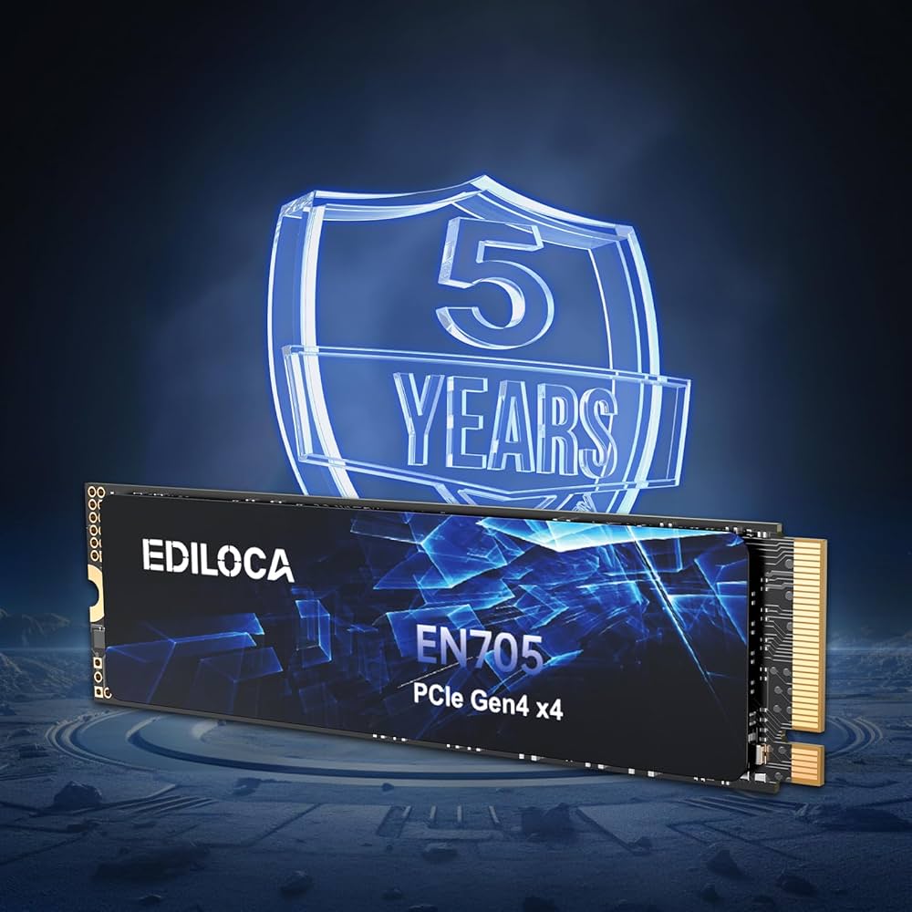 内蔵型SSD EDILOCA EN705 2TB SSD M.2 2280 Amazon.com: Ediloca 2TB SSD NVMe M.2 2280 PCIe Gen4 x4