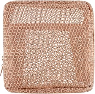 Bolsas de cosméticos de malla ligera para via...