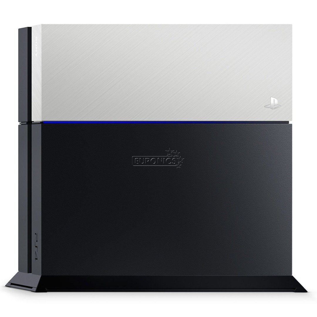 Sony - Carcasa Intercambiable Para Consola Playstation 4, Color Plateado
