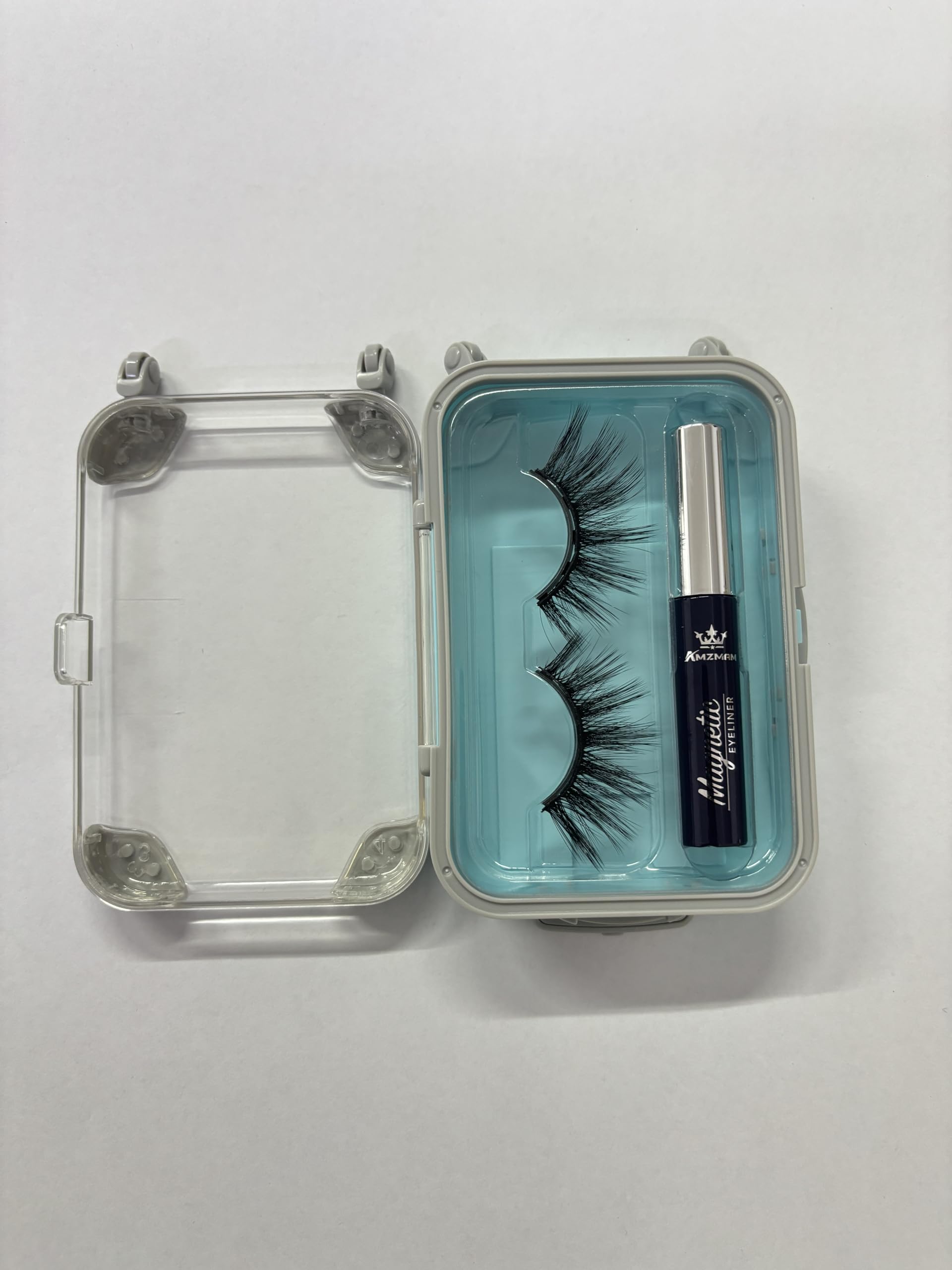 Magnetische Wimpern mit Applikator, hochwertige magnetische Wimpern aus Kunstnerz, natürliches Aussehen