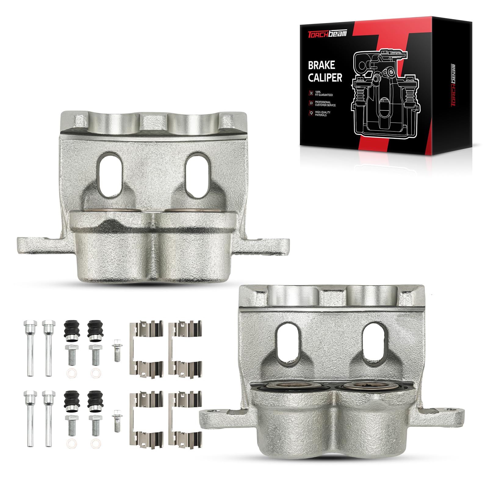 Torchbeam Front Brake Caliper for 2008-2018 Chevrolet Silverado 1500