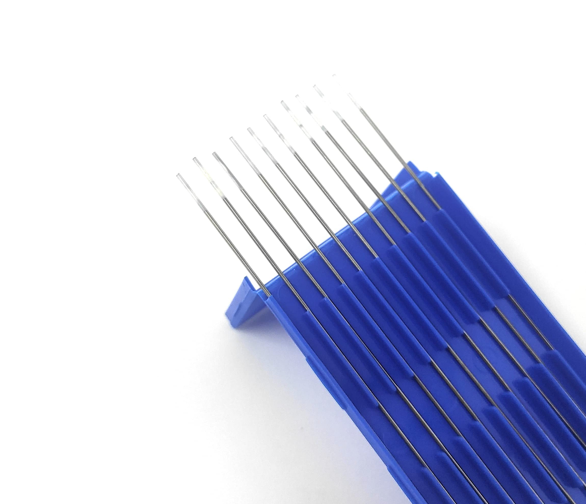 ELCAN Tungsten TIG soudage Zirconium 0,8% Blanc AZ8 professionnel, électrodes de soudage pour torche TIG 1,0 1,6 2,0 2,4 3,2 mm, 10 unités - Dimensions: 1,0 x 175 mm