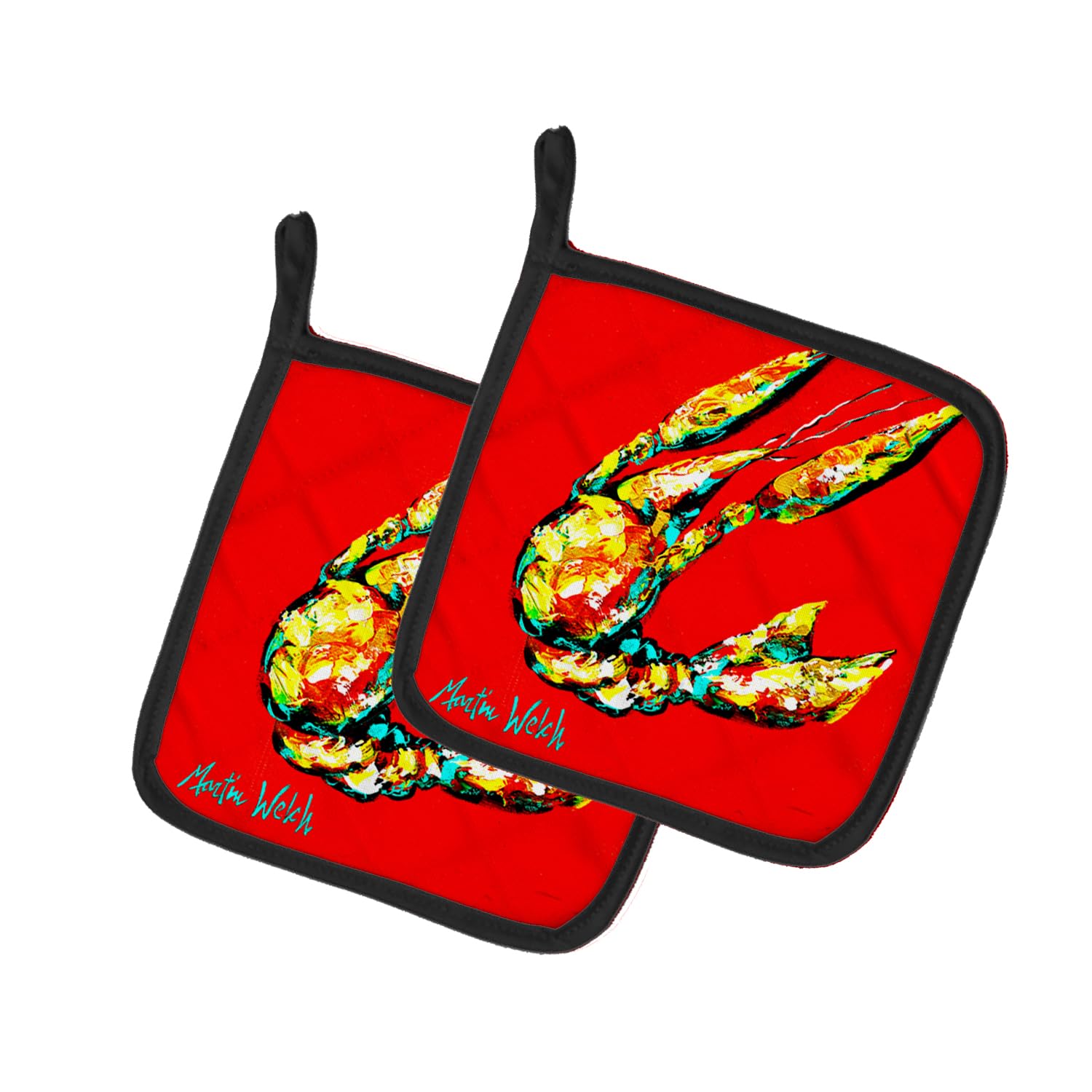 Caroline 's Treasures Hummer Move Over Paar Topflappen mw1146pthd, 7.5hx7.5 W, multicolor