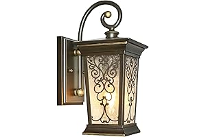 ALVIME Outdoor Wall Lights Fixture: Security and Elegance for Your Home
